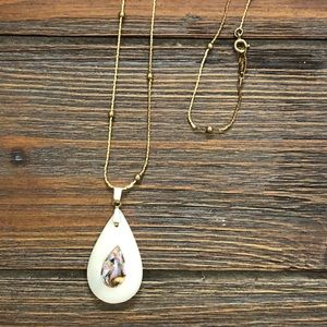 For @brummett62 Napier necklace/mother of pearl pendant